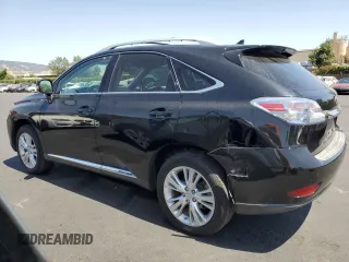 2011 Lexus RX 450h with VIN JTJBC1BA2B2421668, listed as a Copart auction lot 62427415 with 175,321 mi miles and Salvage title. Bid and sale history available at DreamBid. Image 2.