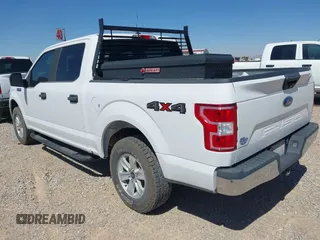 2018 Ford F-150 XL with VIN 1FTEW1E54JKF30802, listed as a IAAI auction lot 42417270 with 67,956 mi miles and . Bid and sale history available at DreamBid. Image 3.