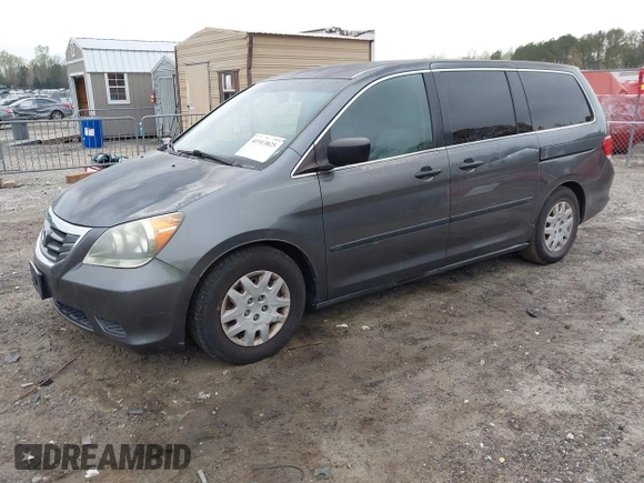 2010 Honda Odyssey LX with VIN 5FNRL3H2XAB046766, listed as a IAAI auction lot 41913825 with 191,643 mi miles and . Bid and sale history available at DreamBid. Image 2.
