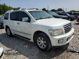 2007 Infiniti QX56 with VIN 5N3AA08C47N806195, listed as a Copart auction lot 69790894 with 229,505 mi miles and Salvage Title. Bid and sale history available at carsss.com. Image 4.