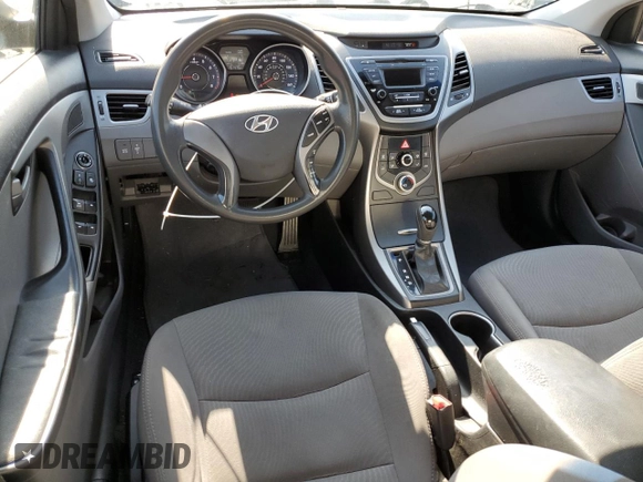 2015 Hyundai Elantra SE с VIN 5NPDH4AEXFH572829, выставлен на аукционе Copart как лот 54876855 с пробегом 151 475 миль миль и Списание • Salvage title. История ставок и продаж доступна на DreamBid. Изображение 8.