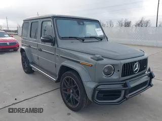 2024 Mercedes-Benz G 63 AMG z VIN W1NYC7HJ1RX506143, wystawiony jako IAAI lot #41521699 z przebiegiem 12 032 mil mil oraz . Historia ofert i sprzedaży dostępna na DreamBid. Obrazek 1.