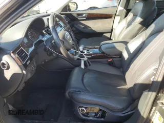 2012 Audi A8 with VIN WAURVAFD8CN004536, listed as a Copart auction lot 45173125 with 143,000 mi miles and Salvage title. Bid and sale history available at DreamBid. Image 7.