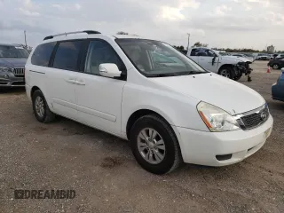 2012 Kia Sedona LX with VIN KNDMG4C79C6502438, listed as a Copart auction lot 77833384 with 169,459 mi miles and Clean Title. Bid and sale history available at carsss.com. Image 4.