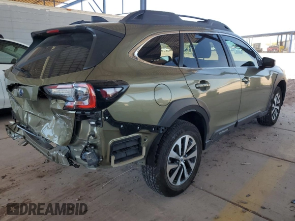 2024 Subaru Outback Premium with VIN 4S4BTADC6R3140135, listed as a Copart auction lot 57850115 with 17,896 mi miles and Salvage title. Bid and sale history available at DreamBid. Image 3.