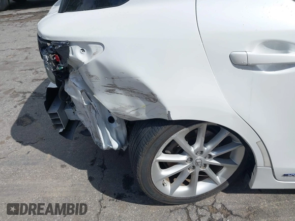 2012 Lexus CT CT 200h with VIN JTHKD5BHXC2075227, listed as a IAAI auction lot 41740583 with 129,412 mi miles and . Bid and sale history available at carsss.com. Image 17.