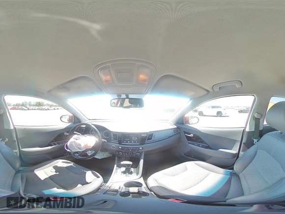 2018 Kia Niro EX with VIN KNDCC3LC7J5126758, listed as a Copart auction lot 63329674 with 74,363 mi miles and Salvage Title. Bid and sale history available at DreamBid. Image 12.