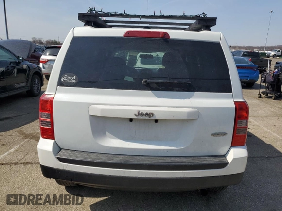 2017 Jeep Patriot High Altitude with VIN 1C4NJPFAXHD152626, listed as a Copart auction lot 47922775 with 117,574 mi miles and Salvage Title. Bid and sale history available at carsss.com. Image 6.