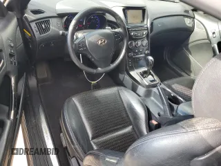 2013 Hyundai Genesis Coupe R-Spec with VIN KMHHU6KJ1DU096070, listed as a Copart auction lot 60842815 with 99,667 mi miles and Salvage title. Bid and sale history available at DreamBid. Image 8.