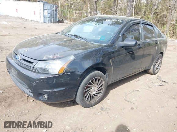2011 Ford Focus SES with VIN 1FAHP3GN3BW107955, listed as a IAAI auction lot 42131679 with 187,709 mi miles. Bid and sale history available at carsss.com. Image 2.