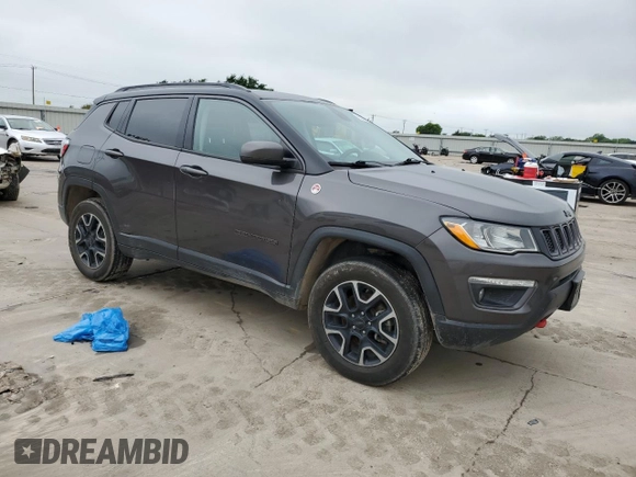 2019 Jeep Compass Trailhawk with VIN 3C4NJDDB0KT618740, listed as a Copart auction lot 55338045 with 149,121 mi miles and Clean Title. Bid and sale history available at carsss.com. Image 4.