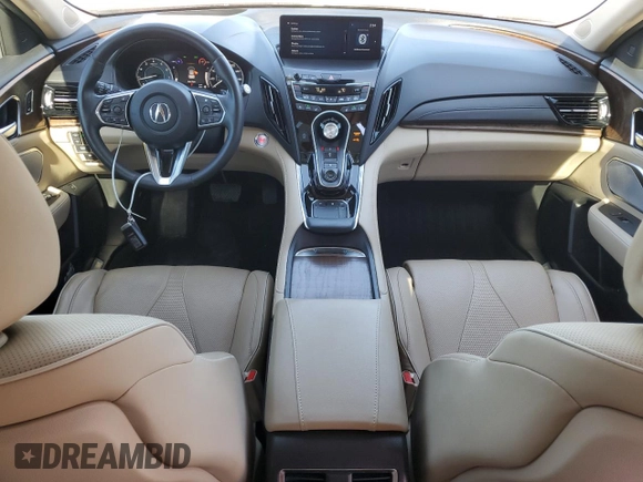 2019 Acura RDX w/Advance Pkg with VIN 5J8TC1H7XKL006953, listed as a Copart auction lot 76344854 with 54,866 mi miles and Salvage Title. Bid and sale history available at carsss.com. Image 8.