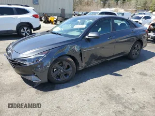 2023 Hyundai Elantra SEL with VIN 5NPLM4AG7PH094041, listed as a Copart auction lot 53905505 with 43,416 mi miles and Salvage title. Bid and sale history available at DreamBid. Image 1.