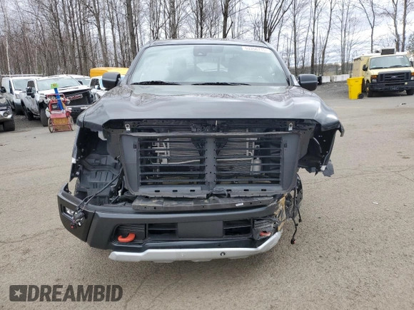 2024 Nissan Titan Pro-4X z VIN 1N6AA1ED9RN108679, wystawiony jako Copart lot #53356715 z przebiegiem 23 038 mil mil oraz Szkoda całkowita • Salvage title. Historia ofert i sprzedaży dostępna na DreamBid. Obrazek 5.