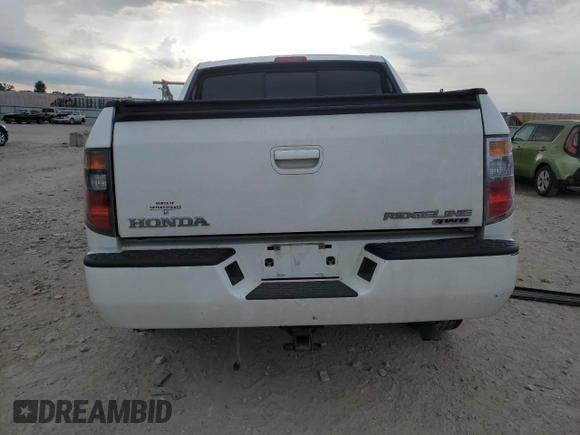 2008 Honda Ridgeline RTL with VIN 2HJYK16548H521019, listed as a Copart auction lot 60598235 with 248,372 mi miles and Salvage title. Bid and sale history available at DreamBid. Image 6.