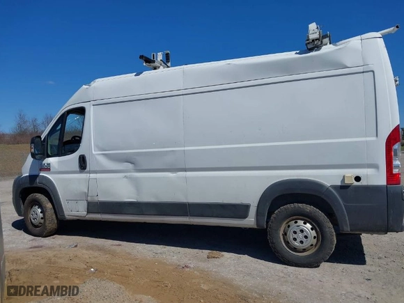2018 Ram ProMaster Cargo Van with VIN 3C6TRVDG9JE148879, listed as a IAAI auction lot 41803582 with 235,110 mi miles. Bid and sale history available at carsss.com. Image 15.