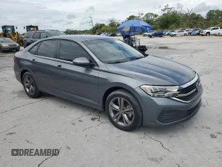 2022 Volkswagen Jetta SE with VIN 3VWEM7BU8NM010697, listed as a Copart auction lot 56521505 with 9,110 mi miles and Salvage title. Bid and sale history available at DreamBid. Image 4.