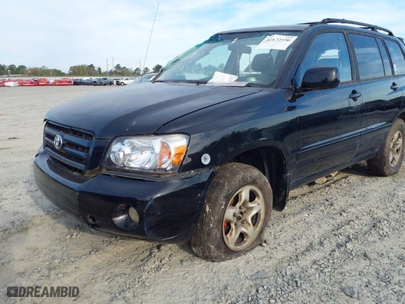 2007 Toyota Highlander with VIN JTEGD21A270158030, listed as a IAAI auction lot 41872550 with 261,250 mi miles. Bid and sale history available at carsss.com. Image 6.