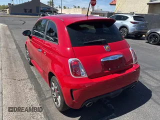 2012 FIAT 500 Abarth with VIN 3C3CFFFH2CT351872, listed as a Copart auction lot 57100835 with 147,399 mi miles and Clean title. Bid and sale history available at DreamBid. Image 3.