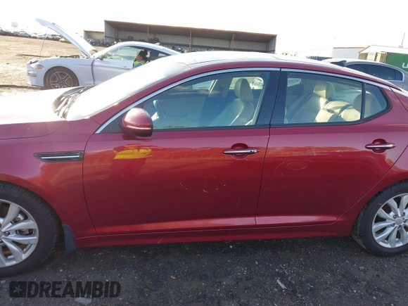 2015 Kia Optima EX with VIN 5XXGN4A75FG364506, listed as a IAAI auction lot 41701331 with 120,412 mi miles. Bid and sale history available at carsss.com. Image 15.