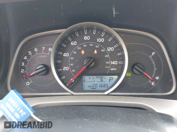 2013 Toyota RAV4 LE с VIN 2T3BFREV3DW106802, выставлен на аукционе IAAI как лот 42246292 с пробегом 201 685 миль миль и . История ставок и продаж доступна на DreamBid. Изображение 7.