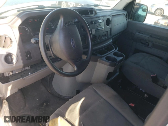 2012 Ford Econoline Cargo Recreational with VIN 1FTNE2EW6CDA00808, listed as a Copart auction lot 87967515 with 138,405 mi miles and Salvage title. Bid and sale history available at DreamBid. Image 8.