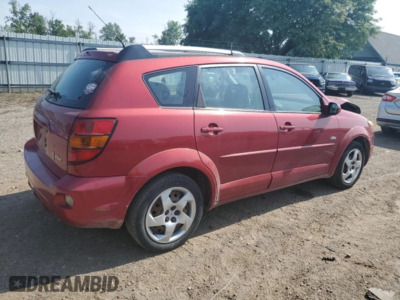 2005 Pontiac Vibe with VIN 5Y2SL63895Z432464, listed as a Copart auction lot 62268525 with 136,009 mi miles and Clean title. Bid and sale history available at DreamBid. Image 3.