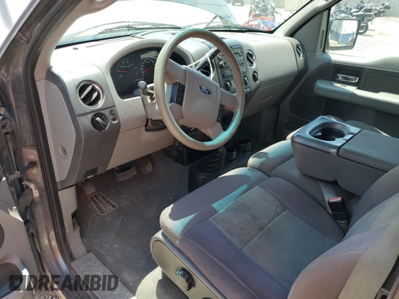 2005 Ford F-150 XLT with VIN 1FTPX14545FA18141, listed as a Copart auction lot 63351605 with 214,597 mi miles and Clean title. Bid and sale history available at DreamBid. Image 8.