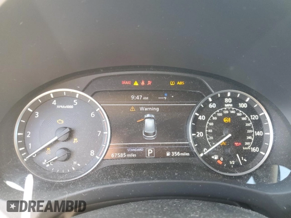 2019 Infiniti QX50 LUXE with VIN 3PCAJ5M1XKF137405, listed as a Copart auction lot 51800765 with 67,585 mi miles and Salvage Title. Bid and sale history available at carsss.com. Image 9.