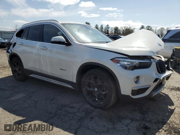 2018 BMW X1 xDrive28i with VIN WBXHT3C30J5F92074, listed as a Copart auction lot 51069535 with 116,381 mi miles and Salvage Title. Bid and sale history available at carsss.com. Image 4.