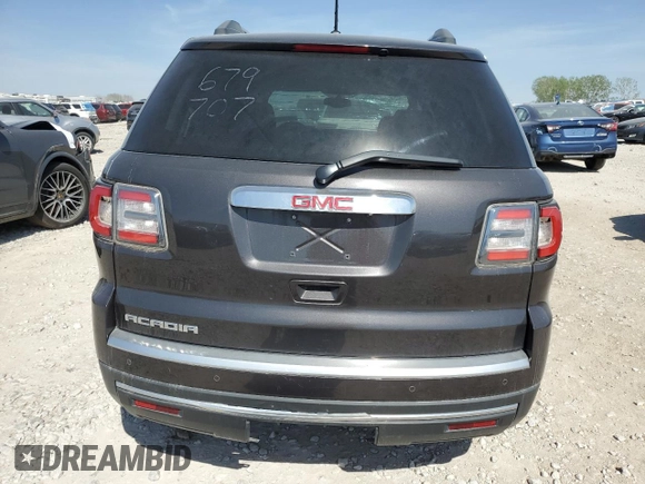 2014 GMC Acadia SLE with VIN 1GKKRPKDXEJ101138, listed as a Copart auction lot 84671424 with Not provided miles and Salvage title. Bid and sale history available at DreamBid. Image 6.