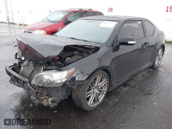 2013 Scion tC with VIN JTKJF5C74D3065648, listed as a IAAI auction lot 41974509 with 97,669 mi miles. Bid and sale history available at carsss.com. Image 2.