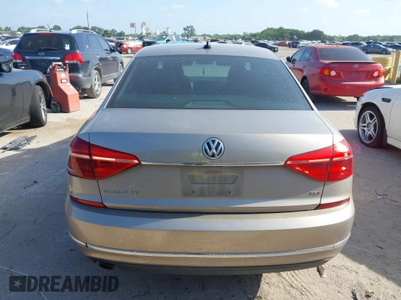 2016 Volkswagen Passat SE с VIN 1VWBT7A37GC029339, выставлен на аукционе IAAI как лот 42559687 с пробегом 217 524 миль миль и . История ставок и продаж доступна на DreamBid. Изображение 16.