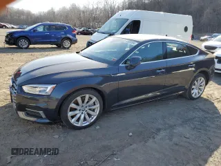 2018 Audi A5 Sportback Premium Plus with VIN WAUBNCF50JA042904, listed as a Copart auction lot 45900394 with 42,288 mi miles. Bid and sale history available at carsss.com. Image 1.