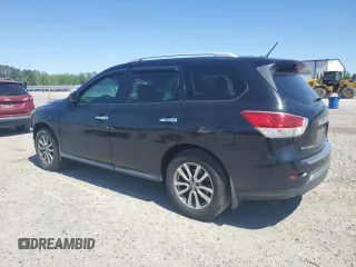 2015 Nissan Pathfinder Platinum with VIN 5N1AR2MN7FC696788, listed as a Copart auction lot 53426315 with 143,350 mi miles and Salvage Title. Bid and sale history available at DreamBid. Image 2.