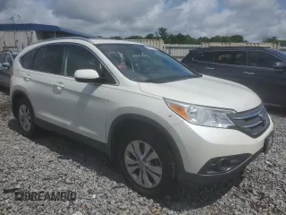 2012 Honda CR-V EX-L with VIN 5J6RM4H74CL050059, listed as a Copart auction lot 58602565 with 252,063 mi miles and Salvage title. Bid and sale history available at DreamBid. Image 4.