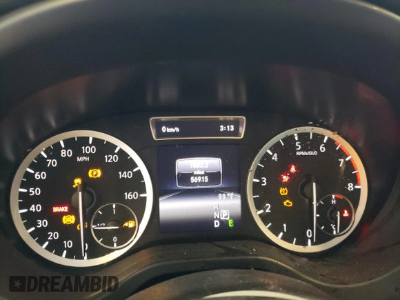 2018 Infiniti QX30 Premium with VIN SJKCH5CP8JA041948, listed as a Copart auction lot 53582513 with 56,915 mi miles and Salvage title. Bid and sale history available at DreamBid. Image 9.