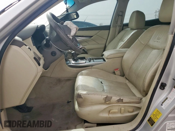 2013 Infiniti M с VIN JN1BY1AP2DM512105, выставлен на аукционе Copart как лот 57183655 с пробегом 159 180 миль миль и Списание • Salvage title. История ставок и продаж доступна на DreamBid. Изображение 7.
