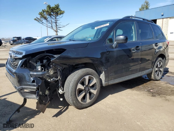 2017 Subaru Forester Premium with VIN JF2SJAEC7HH405057, listed as a Copart auction lot 49482375 with 89,135 mi miles and Clean Title. Bid and sale history available at carsss.com. Image 1.