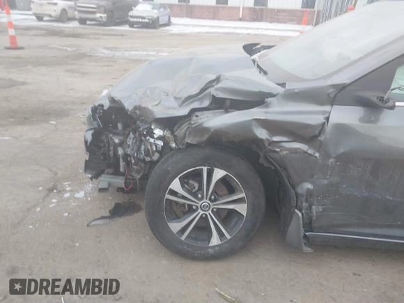 2020 Nissan Sentra SV z VIN 3N1AB8CV9LY306731, wystawiony jako IAAI lot #41538527 z przebiegiem 31 116 mil mil oraz . Historia ofert i sprzedaży dostępna na DreamBid. Obrazek 6.
