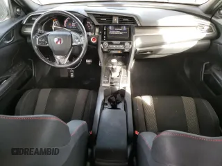 2017 Honda Civic Sedan Si with VIN 2HGFC1E58HH703995, listed as a Copart auction lot 87746465 with 108,227 mi miles and Salvage Title. Bid and sale history available at carsss.com. Image 8.