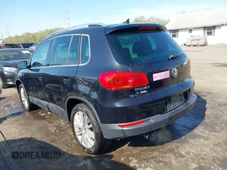 2012 Volkswagen Tiguan SEL with VIN WVGAV7AX0CW521226, listed as a IAAI auction lot 42053515 with 78,253 mi miles and . Bid and sale history available at DreamBid. Image 3.