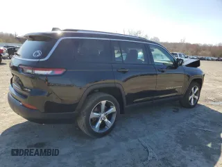 2021 Jeep Grand Cherokee Limited with VIN 1C4RJKBG8M8133283, listed as a Copart auction lot 52646695 with 30,442 mi miles and Salvage Title. Bid and sale history available at DreamBid. Image 3.
