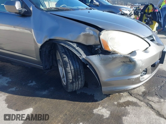 2002 Acura RSX Type S with VIN JH4DC530X2C009483, listed as a IAAI auction lot 41745800 with 156,099 mi miles. Bid and sale history available at carsss.com. Image 6.
