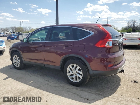 2016 Honda CR-V EX with VIN 2HKRM4H56GH721973, listed as a Copart auction lot 53181225 with 136,148 mi miles and Salvage Title. Bid and sale history available at DreamBid. Image 2.