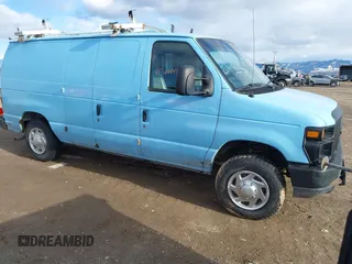 2013 Ford Econoline Cargo Commercial with VIN 1FTNE1EW7DDA29911, listed as a IAAI auction lot 41566691 with 166,860 mi miles. Bid and sale history available at carsss.com. Image 1.