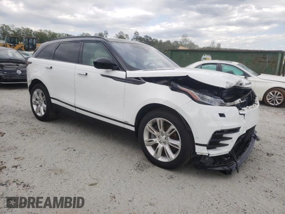 2021 Land Rover Range Rover Velar R-Dynamic S with VIN SALYT2EX9MA322561, listed as a Copart auction lot 50888593 with 16,821 mi miles. Bid and sale history available at carsss.com. Image 4.