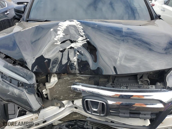 2017 Honda Ridgeline RTL-T with VIN 5FPYK3F68HB024075, listed as a Copart auction lot 47408435 with 89,264 mi miles and Salvage Title. Bid and sale history available at carsss.com. Image 11.