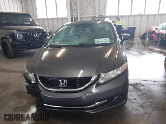2014 Honda Civic Sedan LX with VIN 19XFB2F53EE044723, listed as a IAAI auction lot 41727499 with 233,635 mi miles. Bid and sale history available at carsss.com. Image 12.