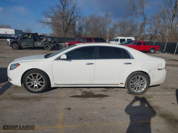 2008 Chevrolet Malibu LTZ with VIN 1G1ZK57748F164080, listed as a IAAI auction lot 41597397 with 177,878 mi miles. Bid and sale history available at carsss.com. Image 14.